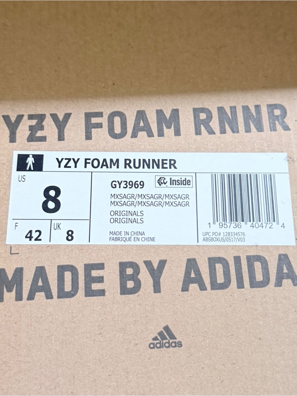 Yeezy Foam Runner Men’s Size 8*** Brand new in box. - Picture 4 of 7